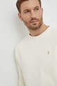 Bavlnená mikina Polo Ralph Lauren krémová 710916689