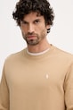 Polo Ralph Lauren bluza bawełniana beżowy 710916689