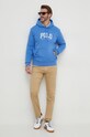 Μπλούζα Polo Ralph Lauren 710934716 μπλε SS24
