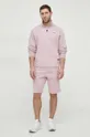 Bombažen pulover BALR. roza