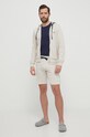Emporio Armani Underwear bluza lounge 111784.4R571 beżowy SS24