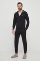 Emporio Armani Underwear bluza lounge 111784.4R571 czarny SS24
