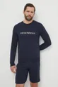 mornarsko plava Homewear dukserica Emporio Armani Underwear Muški