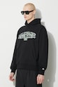 Billionaire Boys Club hanorac de bumbac Scholar Popover negru B23434