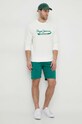 Pepe Jeans hanorac de bumbac PM582670 alb SS24