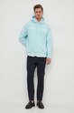 Armani Exchange bluza bawełniana 3DZMLF.ZJ4XZ niebieski SS24
