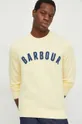 żółty Barbour bluza
