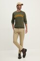 Barbour bluza MOL0101 zielony AA00