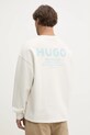 Одежда Хлопковая кофта Hugo Blue 50510732 белый