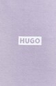 Бавовняна кофта Hugo Blue 50510732 фіолетовий