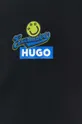 Βαμβακερή μπλούζα Hugo Blue Ανδρικά