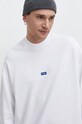 HUGO Blue hanorac de bumbac alb 50522359