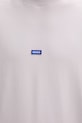 Βαμβακερή μπλούζα Hugo Blue 50522359 μωβ