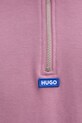 Hugo Blue bluza bawełniana 50522367 różowy