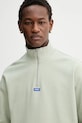 Hugo Blue bluza bawełniana 50522367 zielony