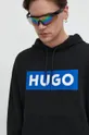 čierna Mikina Hugo Blue