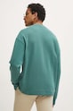 Abbigliamento Hugo Blue felpa in cotone Ninnyo 50522371 verde