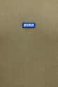 Hugo Blue felpa in cotone verde 50522374