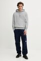 Bavlnená mikina Hugo Blue 50522374 sivá AW25