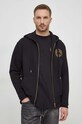 Versace Jeans Couture bluza bawełniana czarny 76GAIT02.CF01T