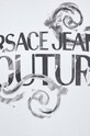 Versace Jeans Couture hanorac de bumbac 76GAIG00.CF01G alb