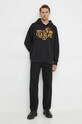 Versace Jeans Couture bluza bawełniana 76GAIG00.CF01G czarny SS24