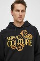 Versace Jeans Couture bluza bawełniana czarny 76GAIG00.CF01G