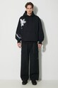 Y-3 bluza Graphic French Terry Hoodie IN4335 czarny SS24