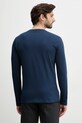 Odzież BOSS Orange longsleeve bawełniany 50512111 granatowy