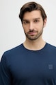 BOSS Orange longsleeve bawełniany granatowy 50512111