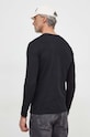 Îmbrăcăminte BOSS Orange longsleeve din bumbac Tacks 50512111 negru