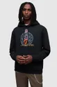 črna Bombažen pulover AllSaints Dimension Moški
