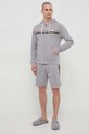BOSS hanorac lounge din bumbac 50515138 gri SS24