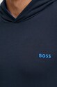 Лонгслив лаунж BOSS тёмно-синий 50515306