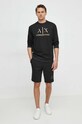 Armani Exchange bluza 3DZMSA.Z9N1Z negru SS24