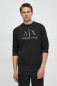 Armani Exchange bluza negru 3DZMSA.Z9N1Z