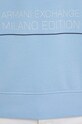Armani Exchange bluza bawełniana 3DZMHH.ZJGGZ niebieski