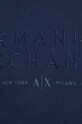 Mikina s prímesou ľanu Armani Exchange 3DZMJP.ZJY9Z tmavomodrá