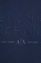 Mikina s prímesou ľanu Armani Exchange 3DZMJP.ZJY9Z tmavomodrá