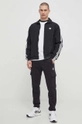 Dukserica adidas Originals Adicolor Woven Firebird Track Top crna