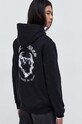 Îmbrăcăminte The Kooples hanorac de bumbac HSWE28017K negru