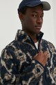 Abercrombie & Fitch hanorac fleece bleumarin KI122.4088.208