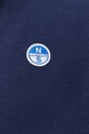 North Sails felpa in cotone 691221 blu navy