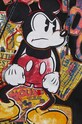 Desigual hanorac de bumbac MICKEY BAD MOOD 24SMSK15 negru