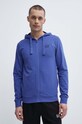 Bavlněná mikina EA7 Emporio Armani fialová PJ05Z.8NPM03.1557