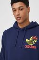 adidas Originals bluza bawełniana granatowy IM9682