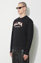 Dukserica Alpha Industries College Sweater crna 146301