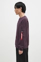 Alpha Industries sweatshirt Essentials RL 146303 violet AW24