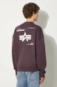 Alpha Industries sweatshirt Logo BP 146304 violet AW24