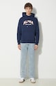 Alpha Industries bluza College Hoody 146331 granatowy SS24